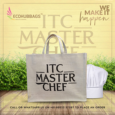 Branded Jute Bags - Ecohub Bags